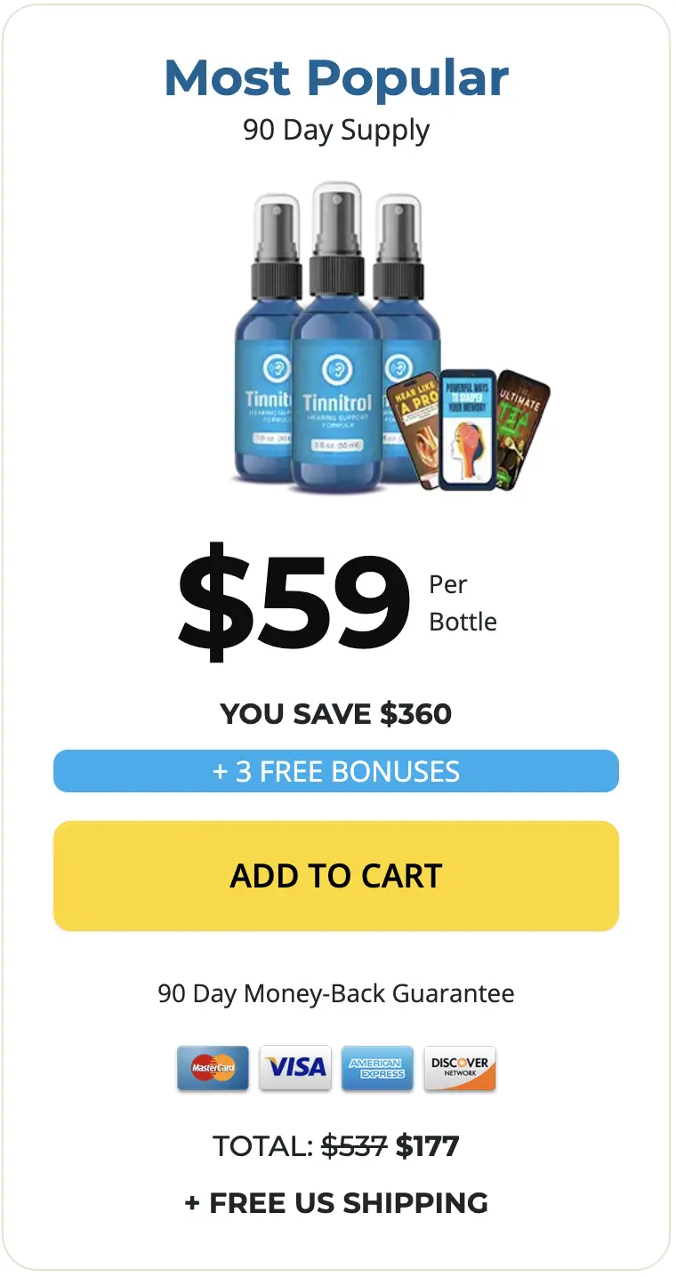 Tinnitrol  price 3 bottle